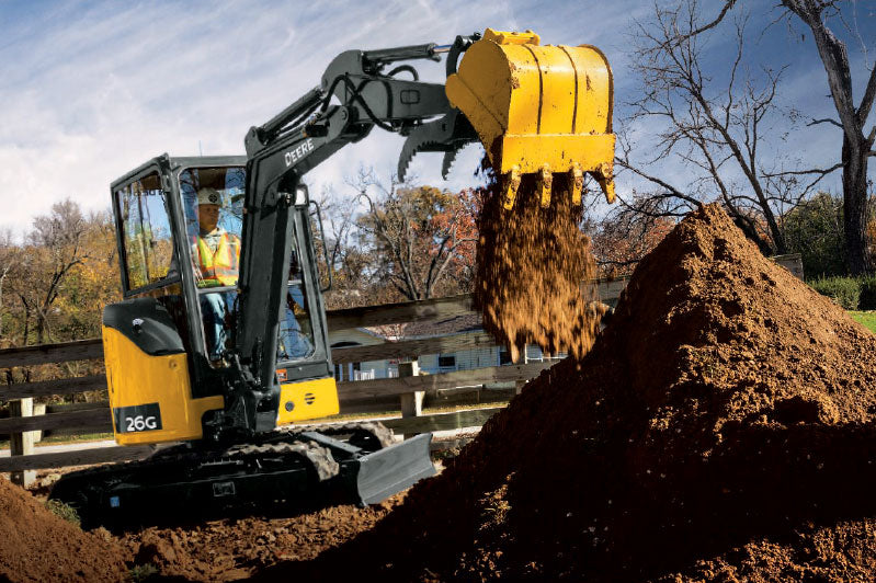 John Deere Mini Excavator Light Construction Equipment