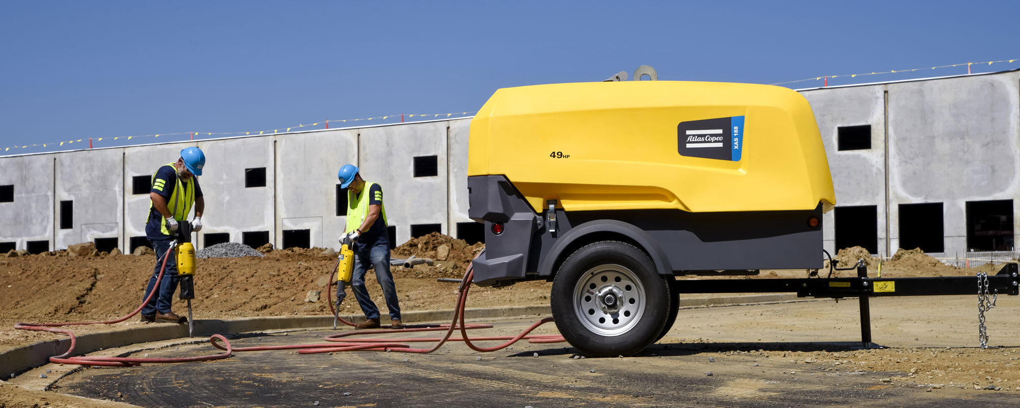 Rental Compressors Atlas Copco Miami Florida